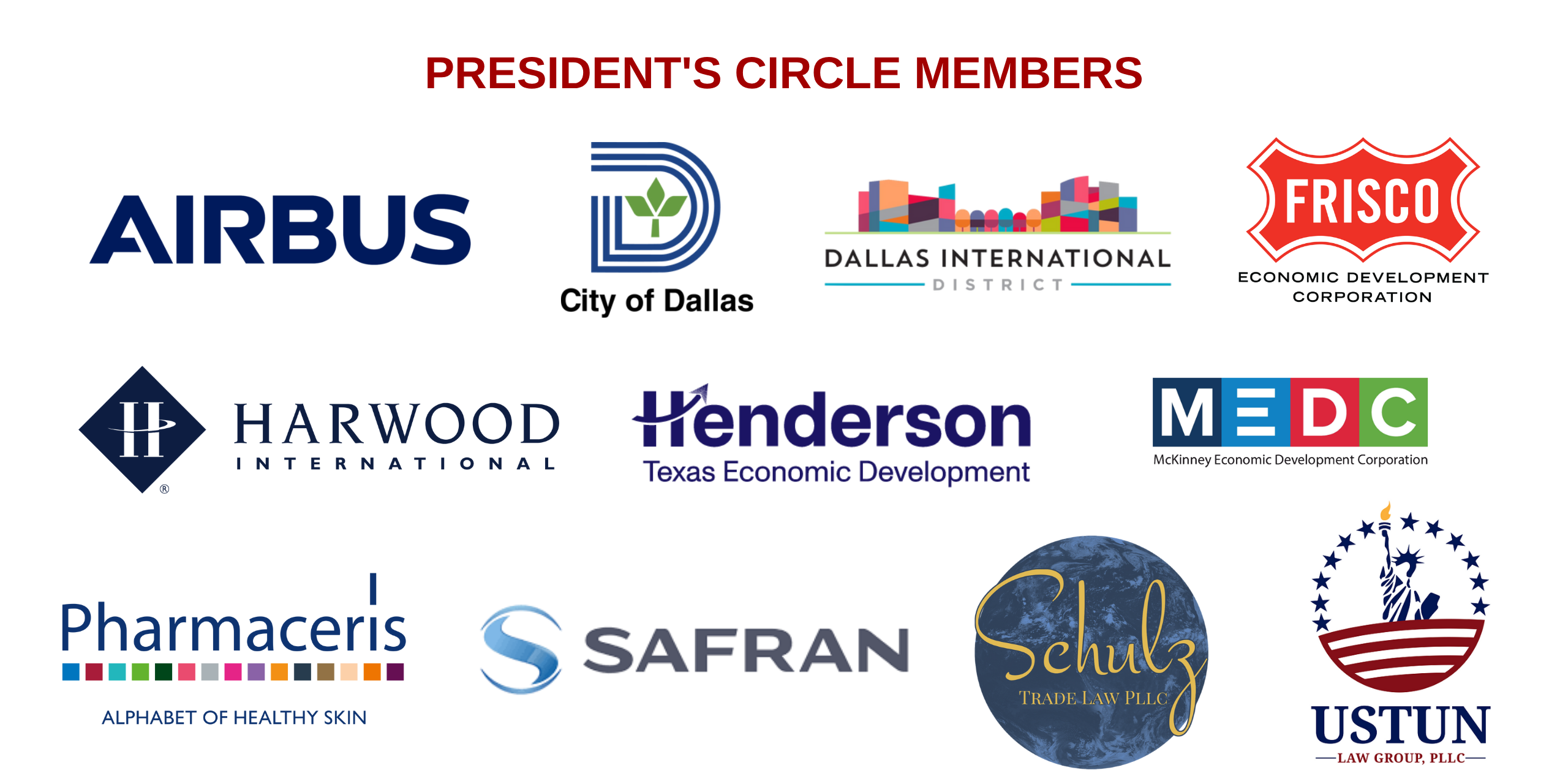 PRESIDENT'S CIRCLE MEMBERS.Nov25