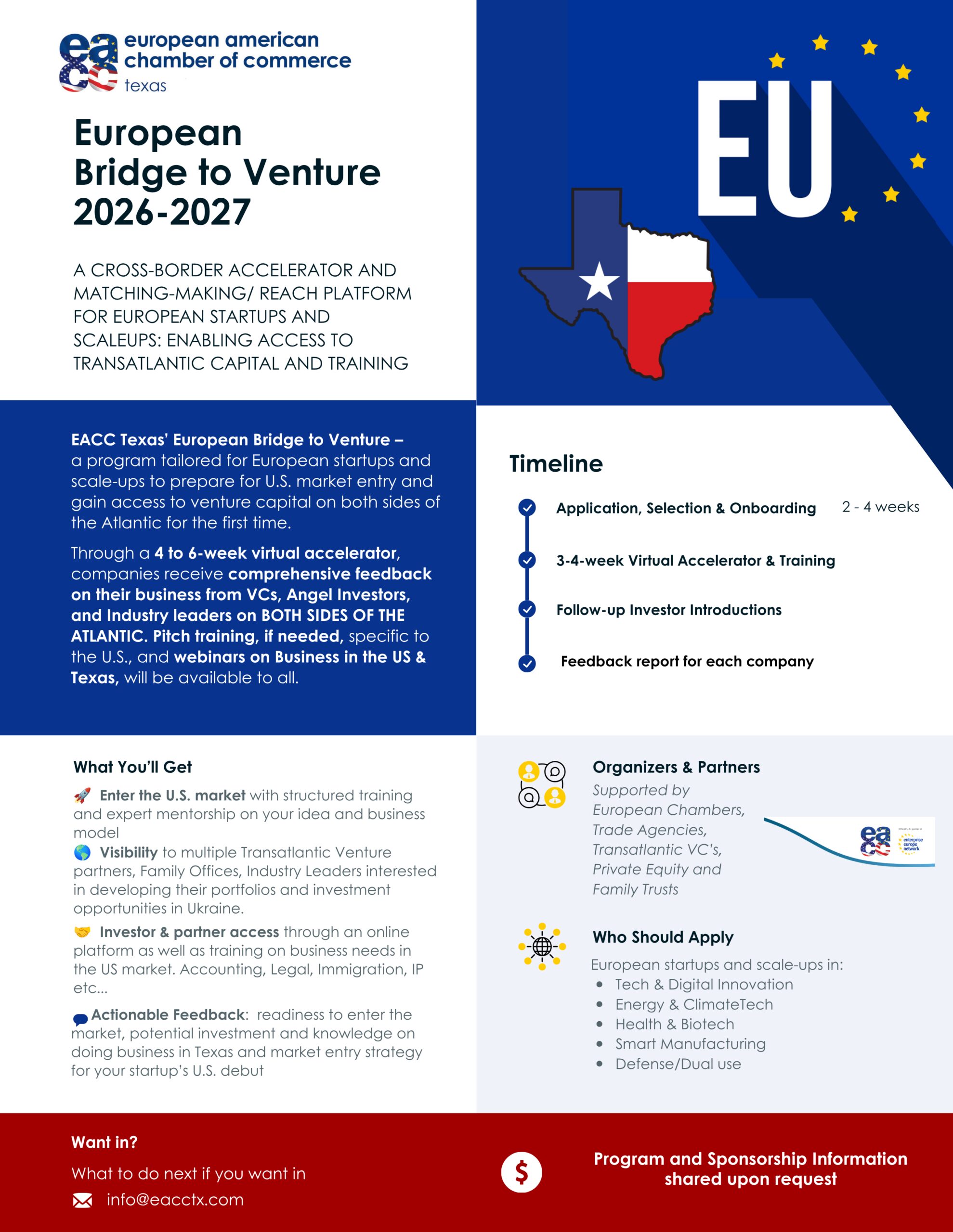 European Bridge to Venture Program